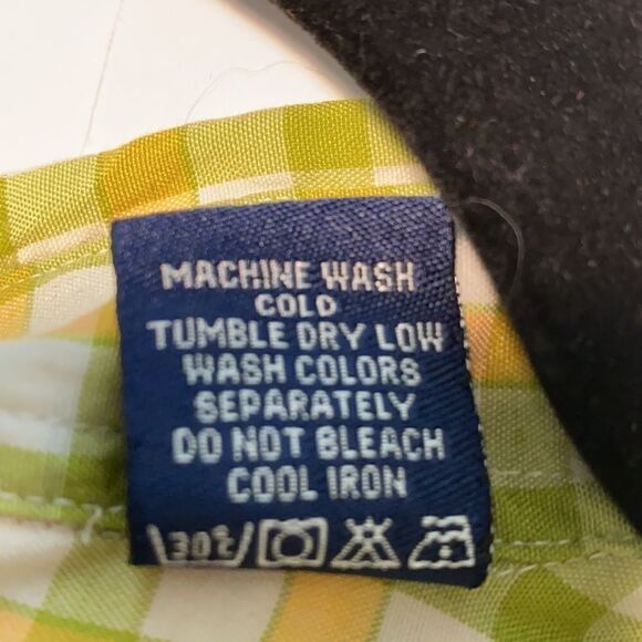 Kani plaid short sleeve button up urban shirt XL - Picture 10 of 10